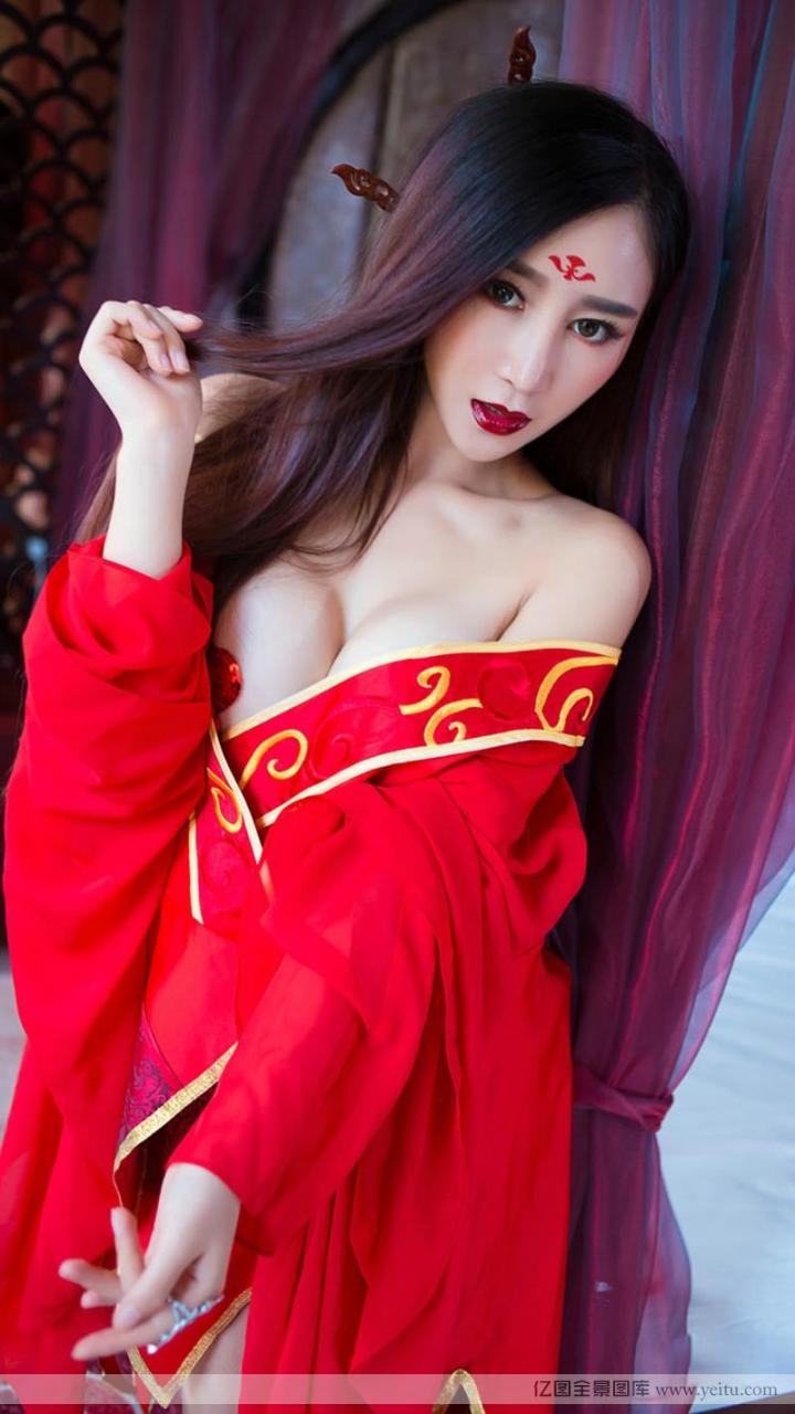 诱惑美女邹晶晶cosplay花千骨 [1]