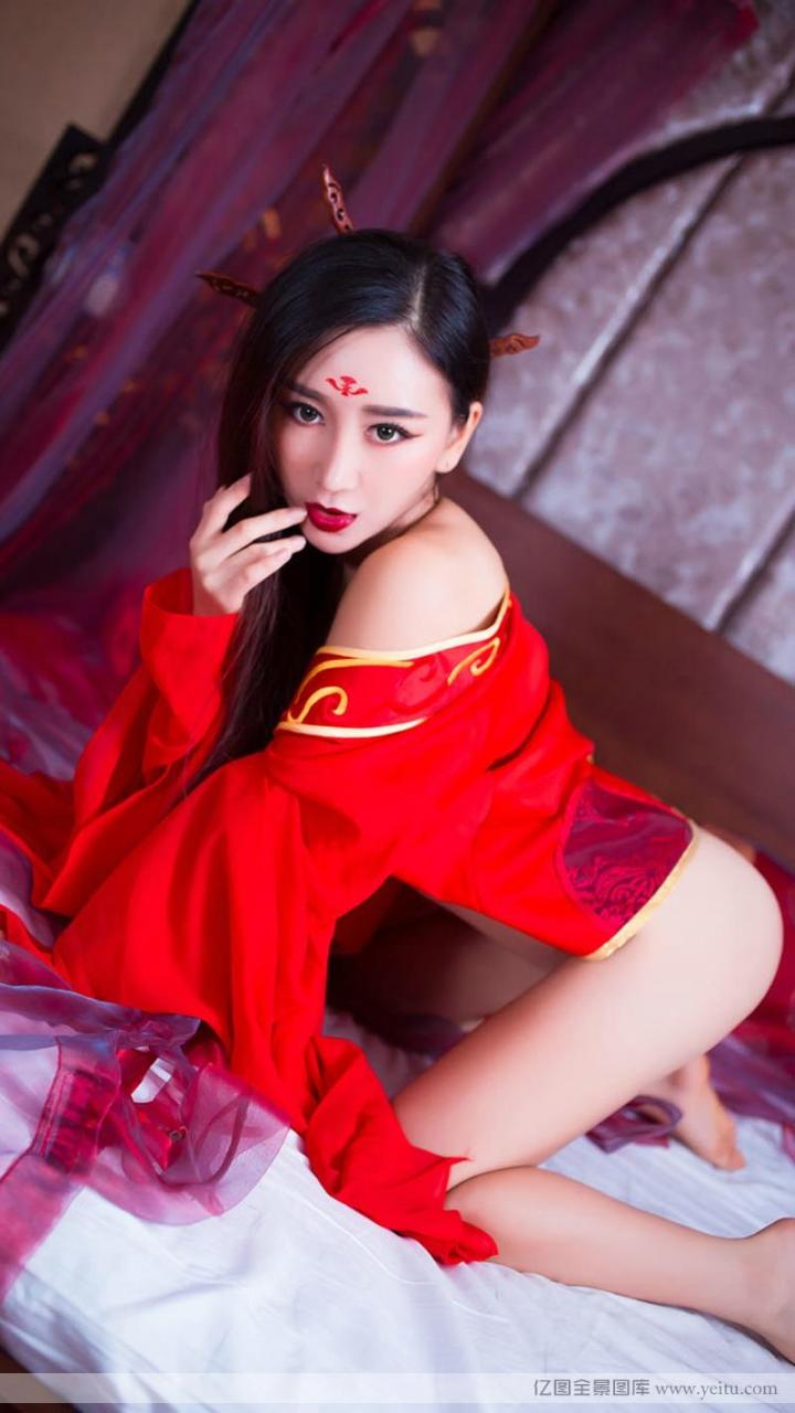 诱惑美女邹晶晶cosplay花千骨 [3]