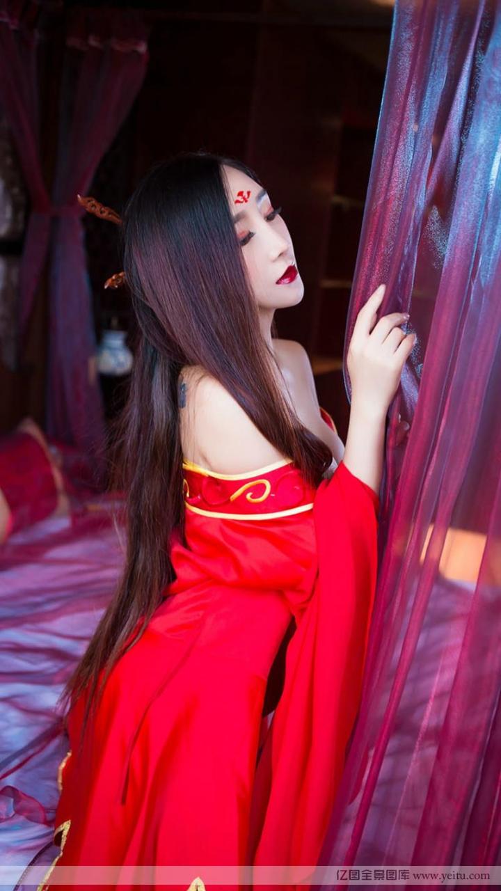 诱惑美女邹晶晶cosplay花千骨 [4]