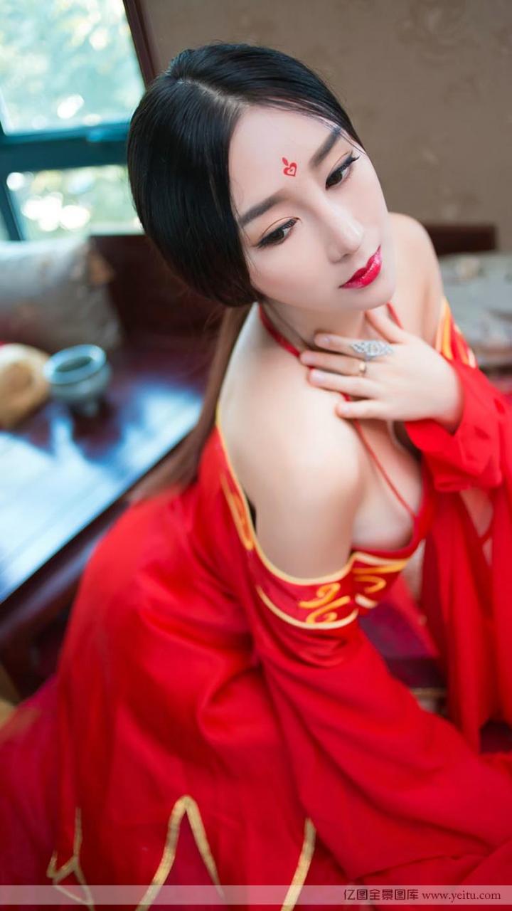 诱惑美女邹晶晶cosplay花千骨 [6]