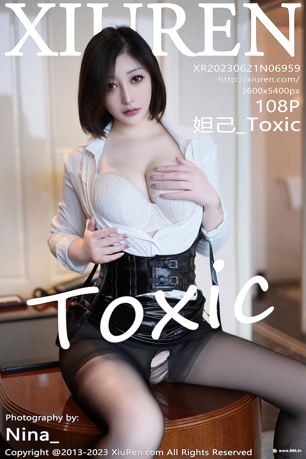 [XiuRen秀人网]2023.06.21 No.6959 妲已_Toxic 满身冰淇淋，等君来品