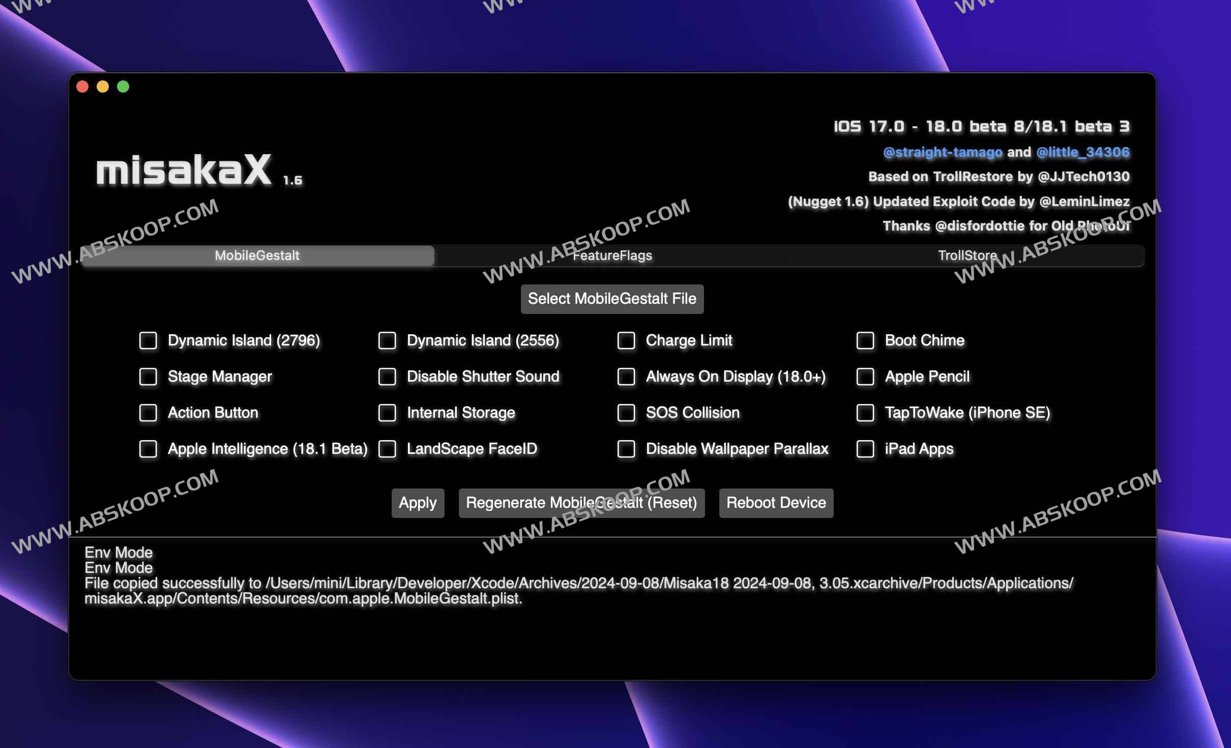 国行版本iOS设备开启Apple Intelligence：misakaX