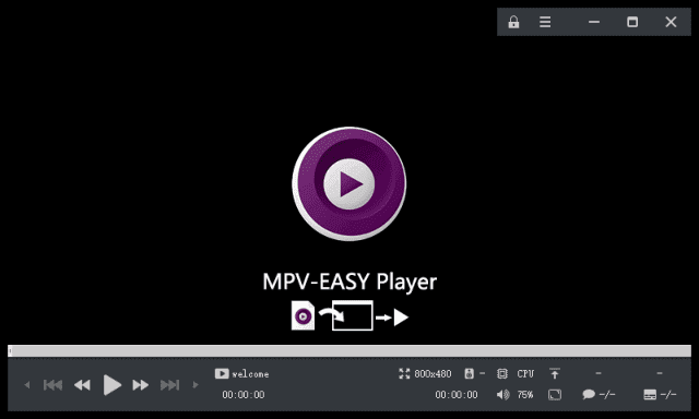 MPV-EASY Player(多媒体播放器) v0.38.0.3 中文绿色版